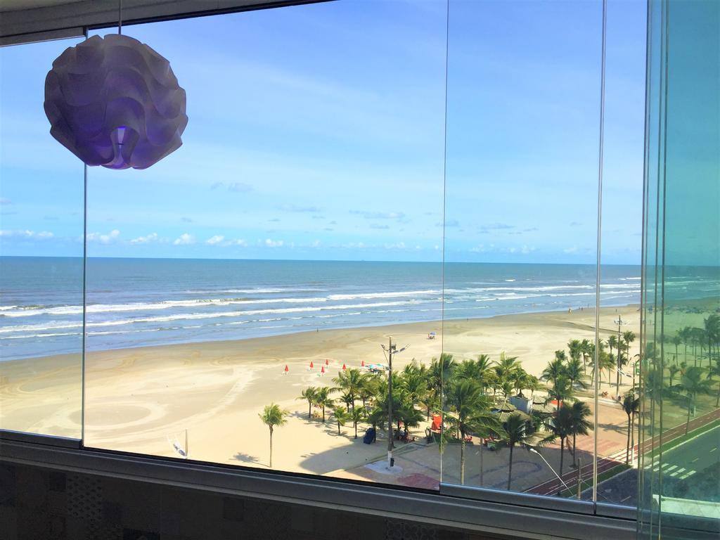 Apartamento Frente Ao Mar Em Praia Grande Appartement Praia Grande  Buitenkant foto